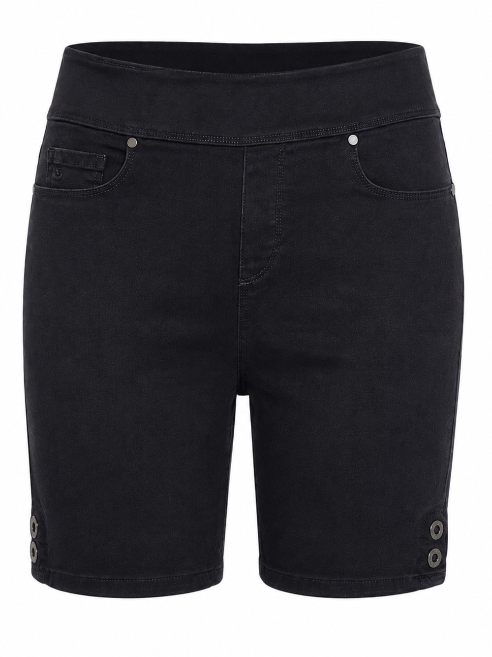 Gloria Vanderbilt Amanda Black Slimming Effect Bermuda Shorts | Women’s Size: 8P